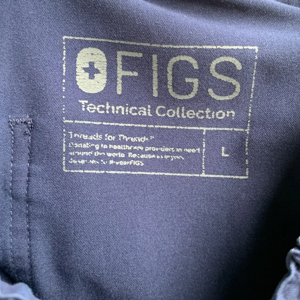 Figs men’s scrub pants straight leg large